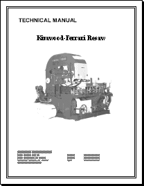 Ferrari Resaw Techincal Manual