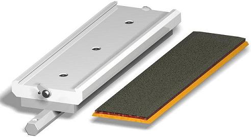 Platen Bar Retrofit with quick change insert.
