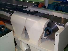 CrossBelt Sander, Secondary Cross Flow Exhaust Duct Retrofit